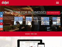 Tablet Screenshot of didjet.com